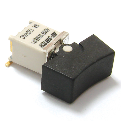 400B Series Sealed, Subminiature, SMT Right Angle Rocker Switch