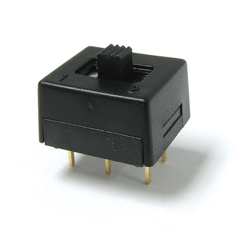 600 Series Miniature, Through Hole Slide Switch