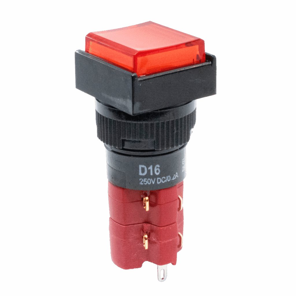 D16 Series Illuminated Pushbutton Switch