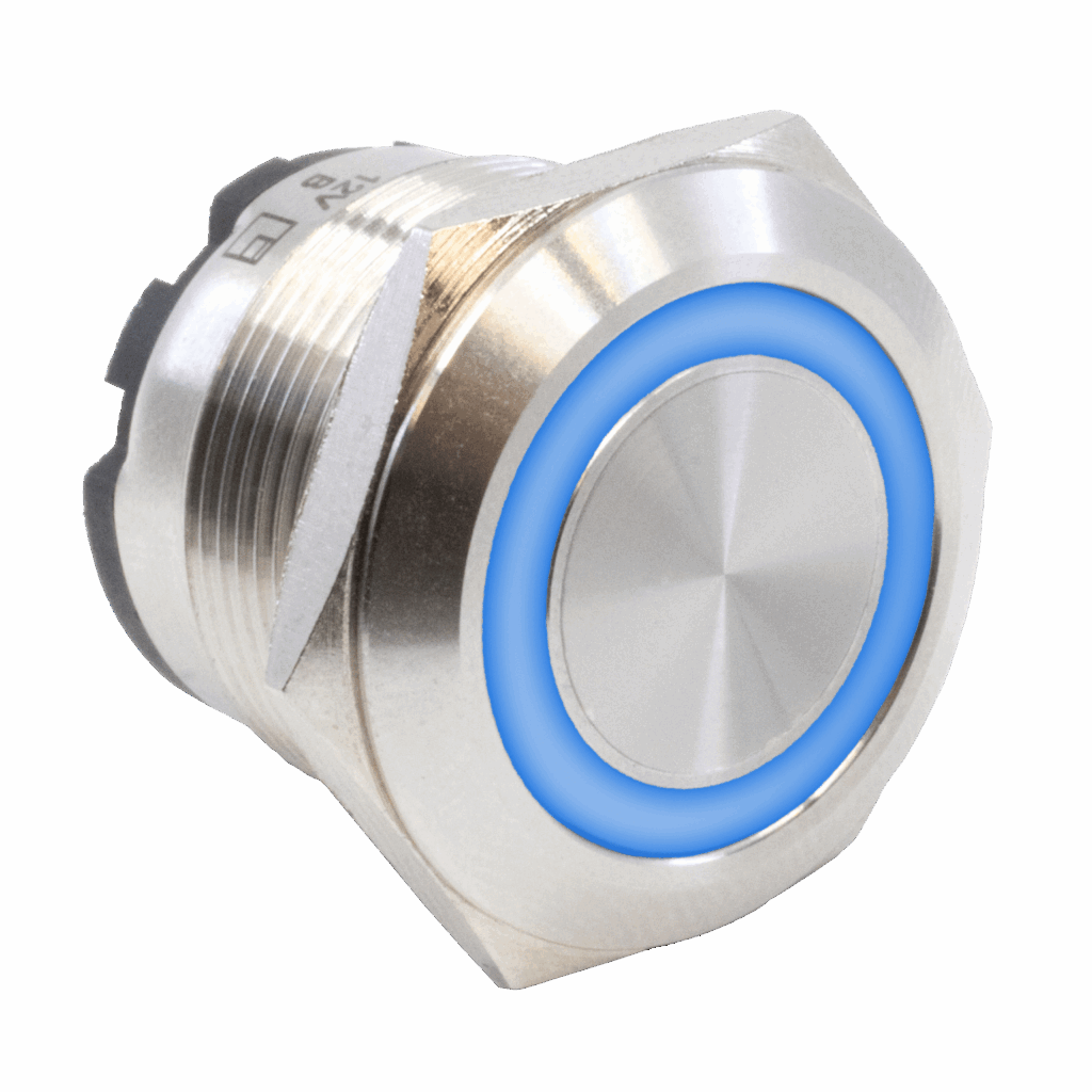 PVHC7 Series Illuminated, High Current Anti-Vandal Switch