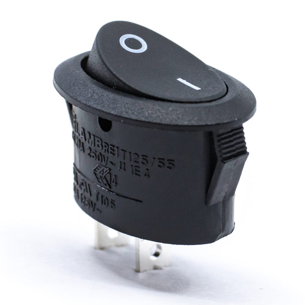 RE1 Series Oval, Illuminated, Power Rocker Switch