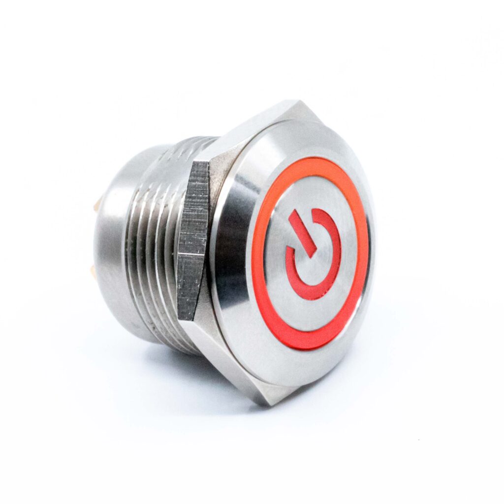 SV4 Series Illuminated, Short Body Anti-Vandal Switch