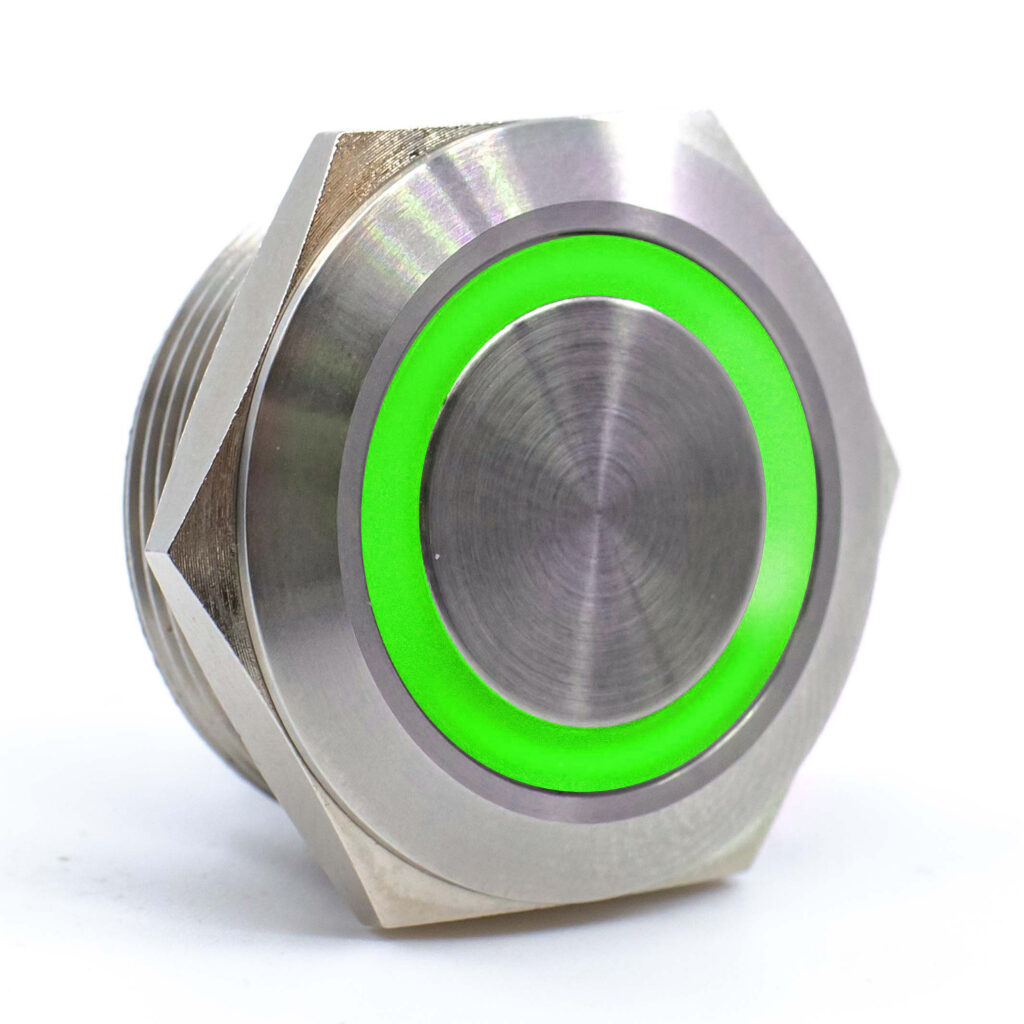 SV8 Series Illuminated, Short Body Anti-Vandal Switch