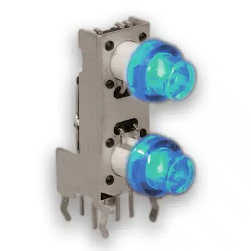 TL3253 Series Dual Illuminated, Through Hole Right Angle Tactile Switch