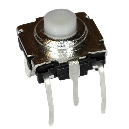 TL6105 Series Sealed, Through Hole Tactile Switch with Earth Ground Terminal