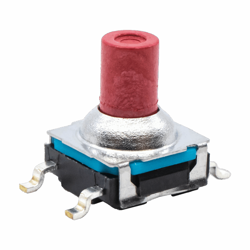 TL6170 Series Sealed, SMT Tactile Switch with Tall Actuator